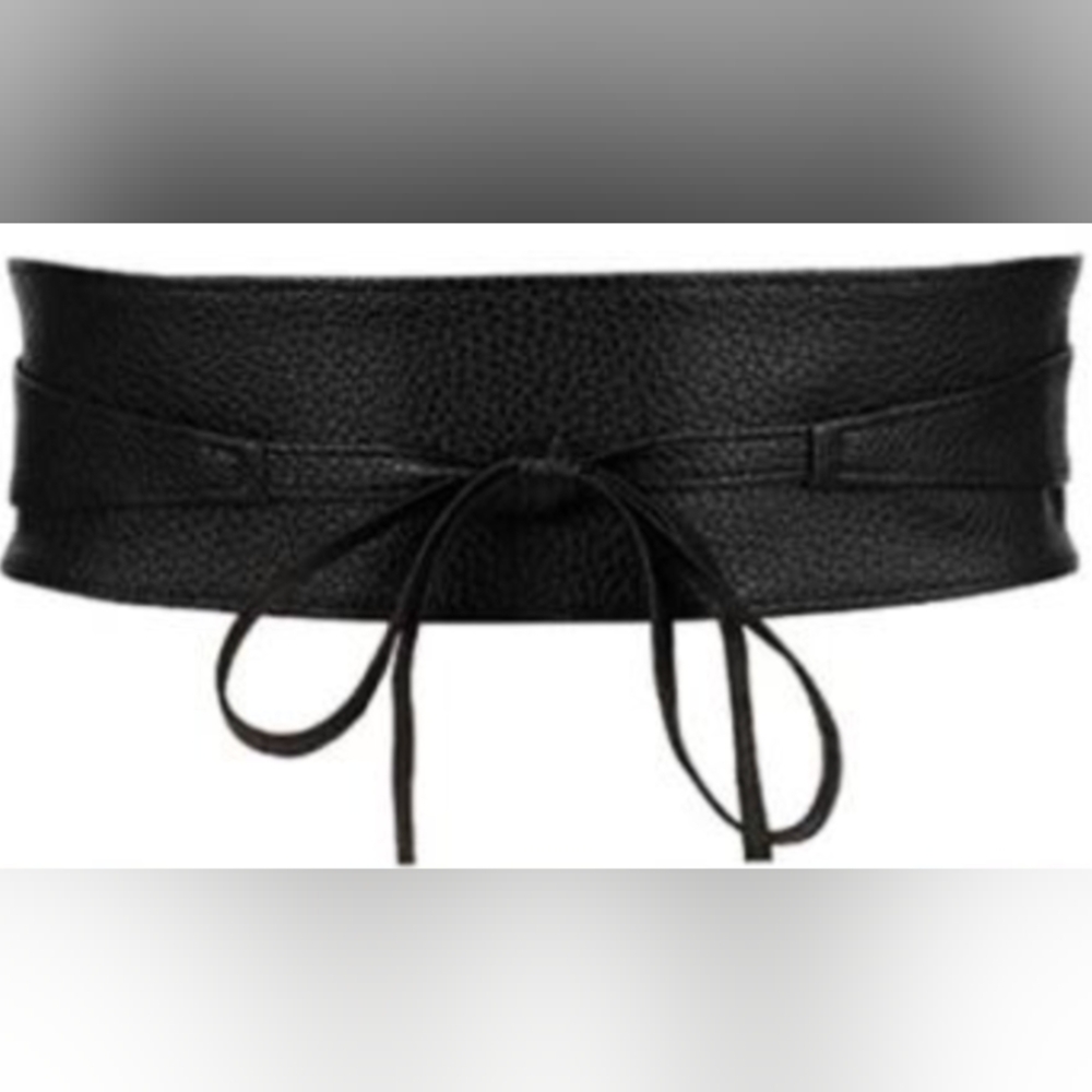 Faux Leather Obi Style Belt BNWOT